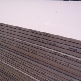 placa drywall RF 120x180